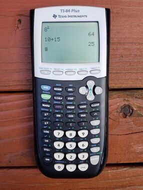 TI-84 Plus Graphing Calculator - Tested & Works - Texas Instruments
